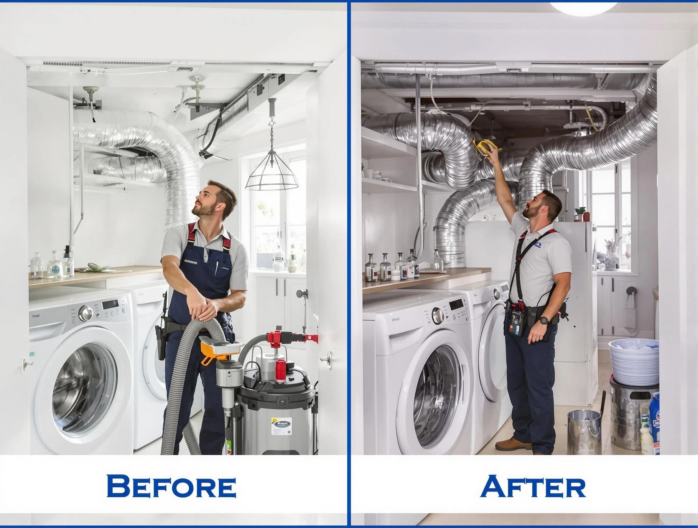 Expert gas dryer vent cleaning by North Andover Dryer Vent Cleaning in North Andover