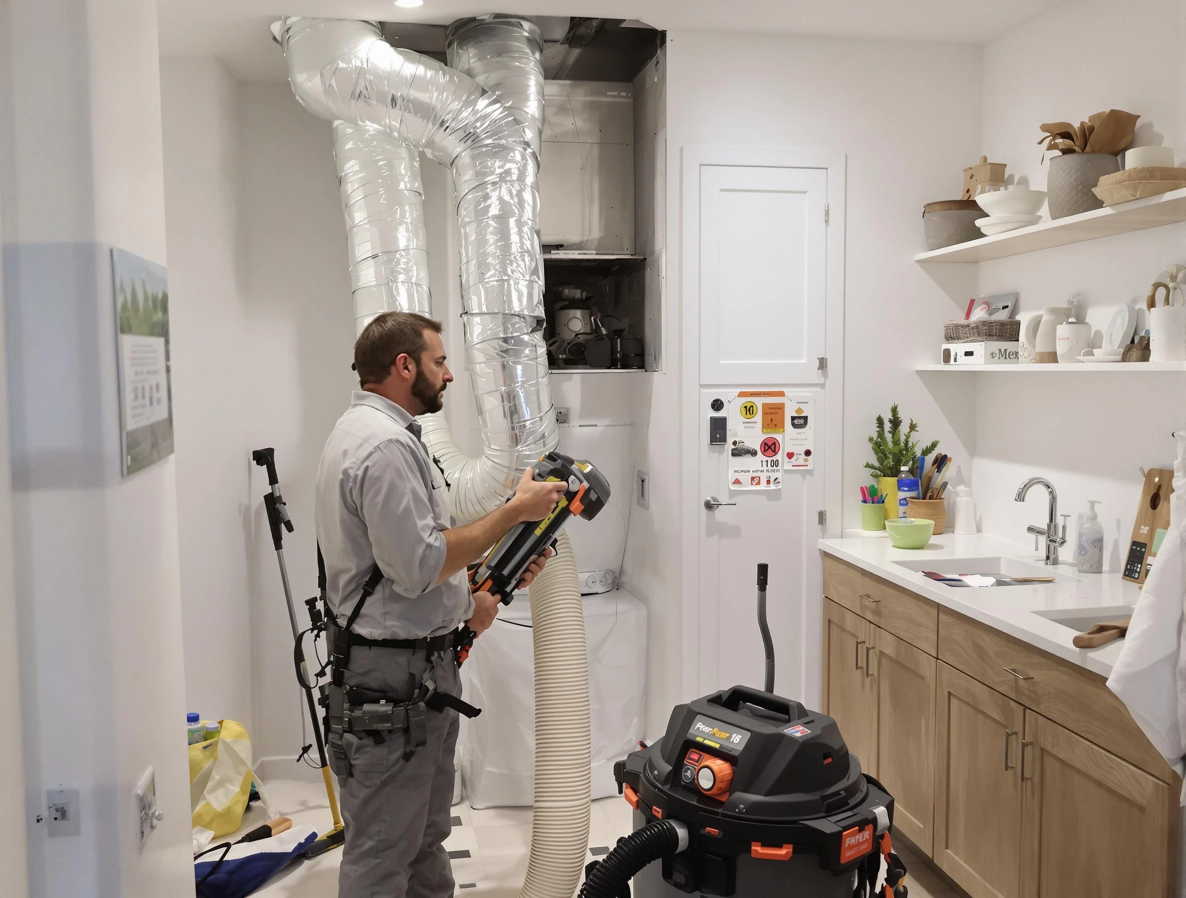 Clogged Dryer Vent Cleaning in North Andover