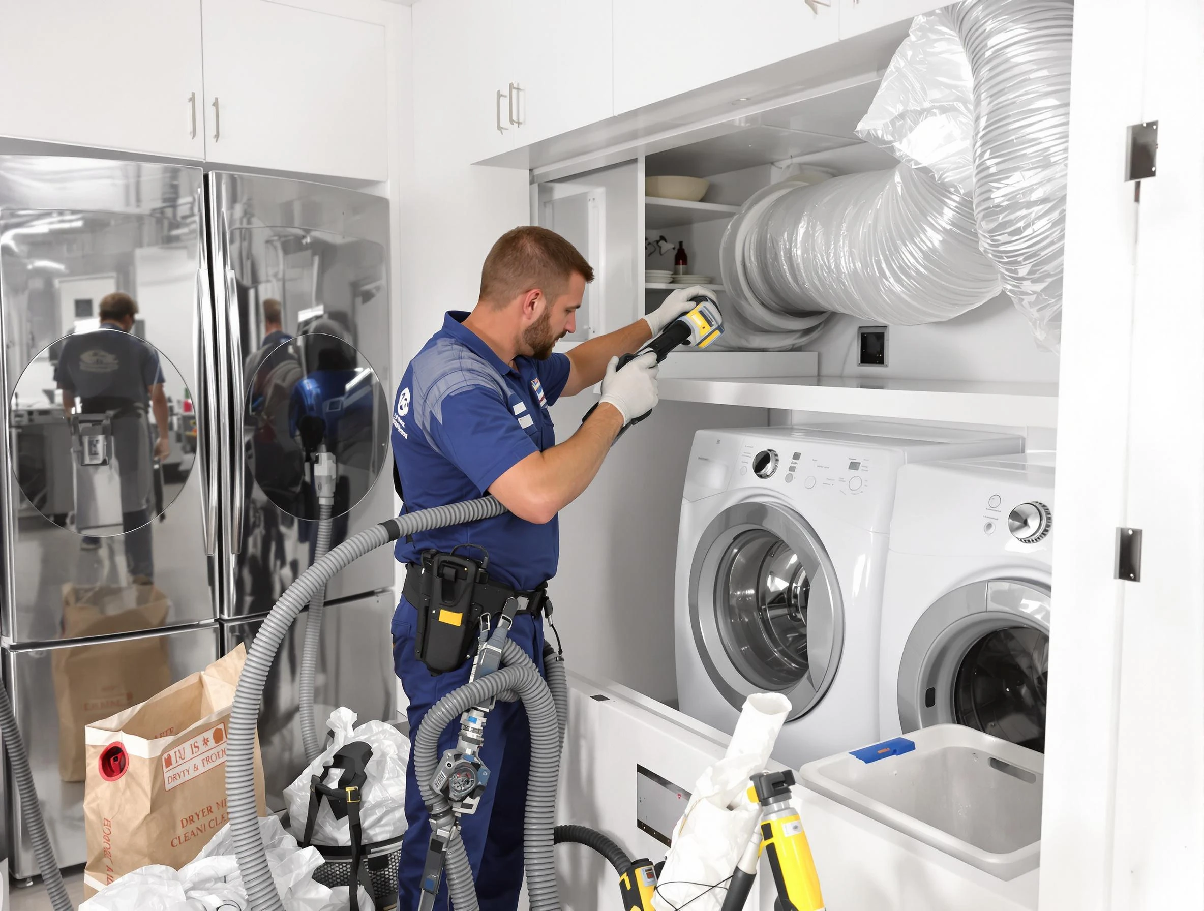 Professional duct cleaning by North Andover Dryer Vent Cleaning in North Andover